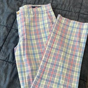 Vineyard Vines Plaid Cotton Pants